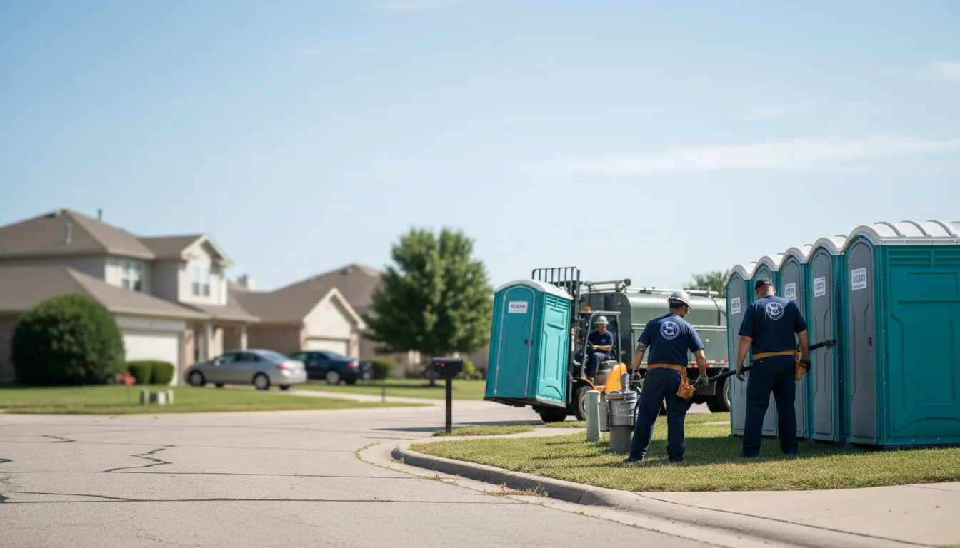 Porta Potty Rental in Braidwood, IL near me